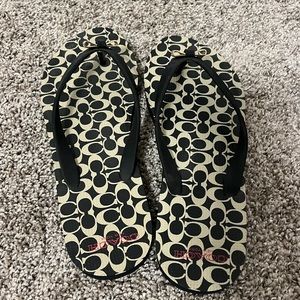 COACH flip flops